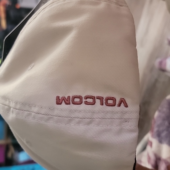 Volcom Full Stone Heather Flexfit Hat - Cherry Wood - Picture 4 of 7